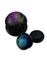 Moonstone Multi - Svart Piercing Plugg