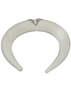 Pyrex Djengis 4 mm - Genomskinlig Öronpiercing
