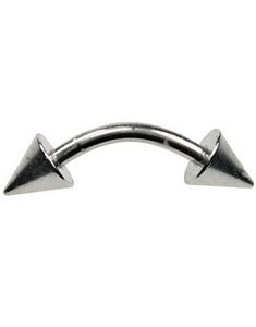 Silver Basic Spike Ögonbrynspiercing