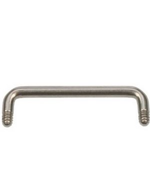 Staples barbell 90 Grader till 1,6 mm kula - Titan stång