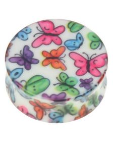 Colorful Butterfly - Piercing Plugg