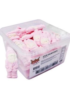 kg extra stor låda med stora skumsnöflingor / julskum