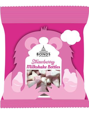 Strawberry Milkshake Bottles - Bonds of London 50 g (UK)