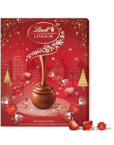 Stor Lindt Lindor Tryffel Choklad Adventskalender 235g