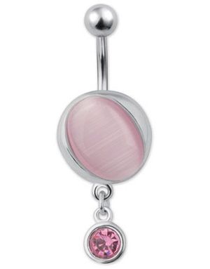 Shining Pearl Navelpiercing - Rosa