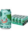 24 st Pokemon Grape Sparkling Water - Kolsyrat Vatten med Druvsmak 330 ml - Helt Brett (Asia Import)