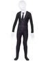 Slenderman Second Skin Kostym till Barn