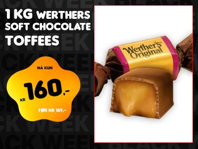 1 kg Werthers Original Soft Chocolate