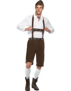 Bayersk man - Oktoberfest-kostym