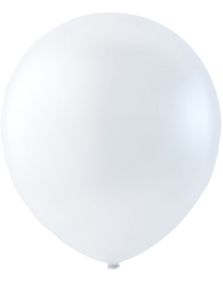 Genomskinliga Ballonger 23 cm - 100 stk MEGAPACK