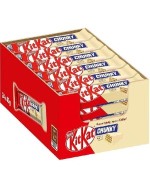 24 stk KitKat Chunky with Biscoff White Chocolate 42 gram - Hel Eske