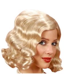 20-tals Flapperperuk i Blond