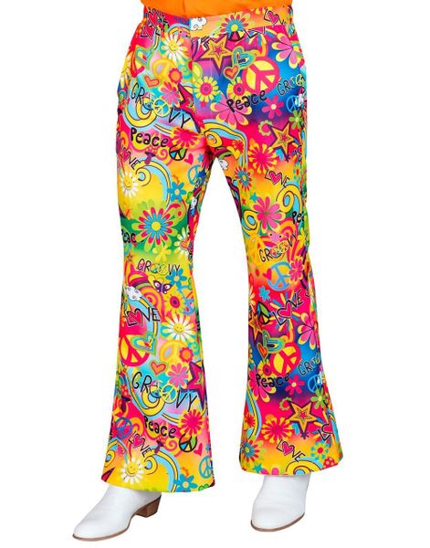 Groovy Hippie Kostymebukse til Herre