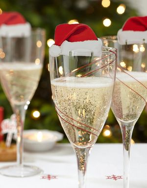 10 stk Jultomteluva Glasdekorationer - Juletid