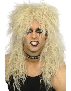 80-Tals Rocker - Blond Peruk