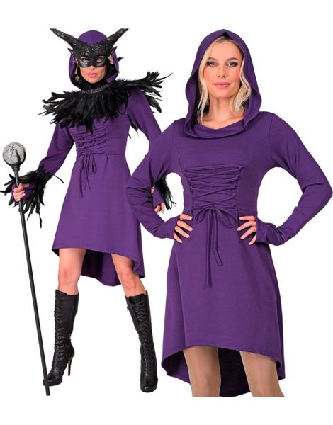 Lilla Maleficent Inspirert Kostymekjole