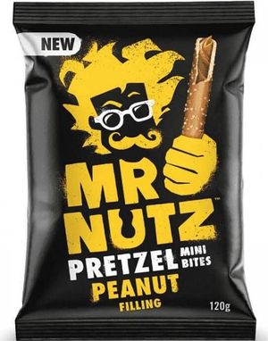 Mr. Nutz Pretzel Mini Bites Peanutbutter 120 gram