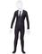 Slenderman Second Skin Kostym till Barn