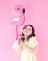 Rosa Flamingo Pull Pinata med Hengende Bein 55x25cm
