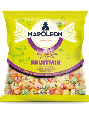 1 kg Napoleon Kanonkuler - Runda Godisar i Olika Sur Fruktsmaker
