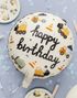 35 cm Happy Birthday Folieballong med Anleggsmaskinger - Little Builder