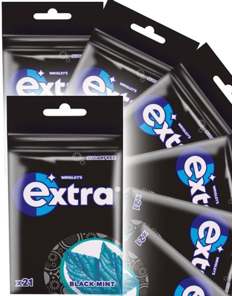 30 st Extra Black Mint 29g - Självförslutande Påse - Hel Låda