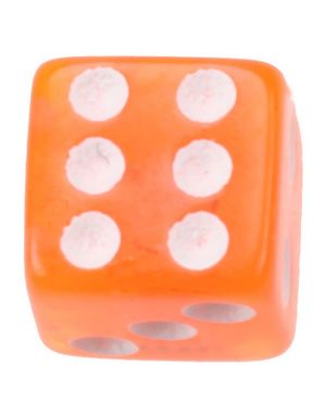 Tärning Orange - 5 mm Akrylkula till 1,6 mm stång