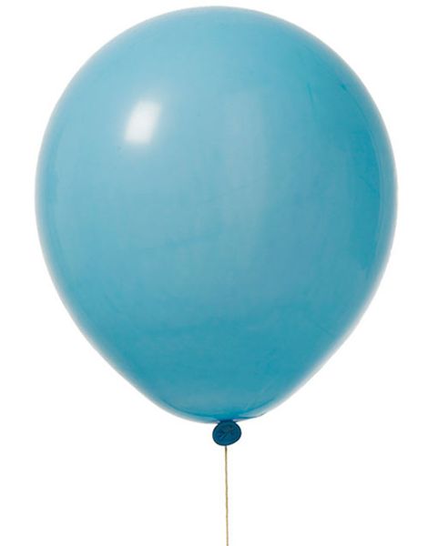 10 stk Ljus Blå Ballonger