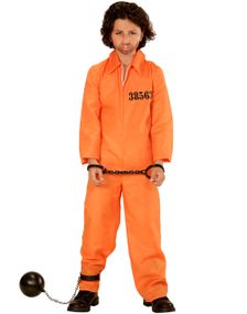 Orange Fångdräkt (Barn)