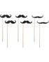 6 stk Mustascher Selfie/Fotoeffekter
