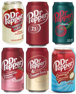 Taste Them All – Dr Pepper Burkar USA Import – Sex Smake - Paketerbjudandene
