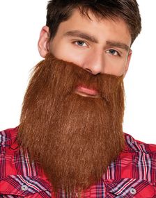 Brunt Hipster / Cowboyskägg