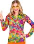 Groovy Hippie Kostymeskjorte til Dame - XXL