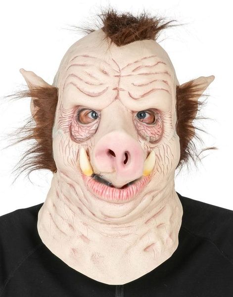Skummelt Villsvin Latexmaske