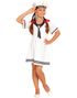 Sailor Girl - Maskeraddräkt med Hatt (Barn)