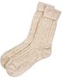 Stickade Beige Oktoberfeststrumpor till Man