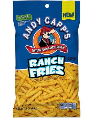 Andy Capp's Ranch Fries - Mais og Potetgullsnacks 85 gram (USA Import)