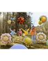 Airwalker Blomst-formet Folieballong 104x104 cm