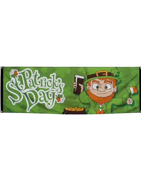 Gigantisk Tygbanderoll 74x220 cm - St Patrick's Day