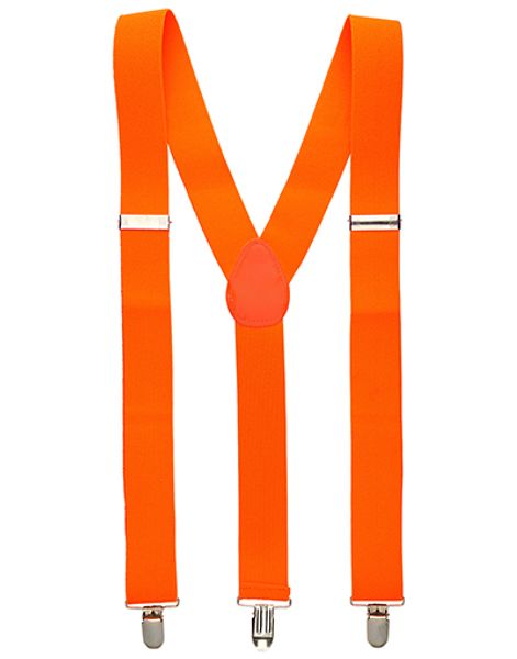 Neonorange Hängslen