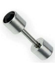 Two Black Stones - Fejkpiercing