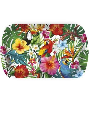 Serveringsfat med Hawaii Tema - 39x24 cm 