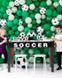6 stk Pappkrus 250 ml - Fotball