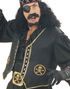 Svart Piratväst med Broderi