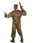 Muskulös Soldat Maskeraddräkt (Herr)