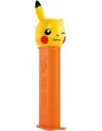 Orange Pikachu Pez-hållaren med 2 stk Pez-paket!