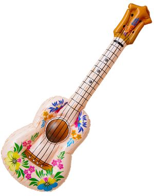 Uppblåsbar Ukulele - 105 cm