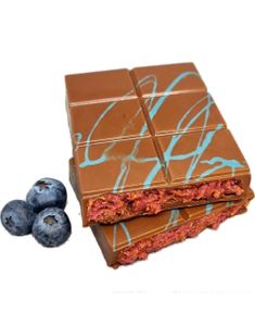ÄT SNART PRODUKT - Sweet Gate Handgjord Dubai Choklad med Blåbär 210 gram