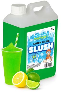 Lemon and Lime Slush-Koncentrat - 40 Liter Färdig Slush - Crazy Factory