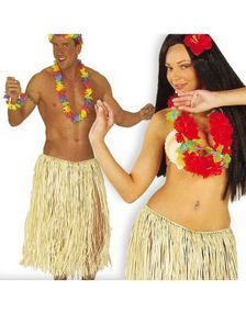 Lång Hawaiikjol